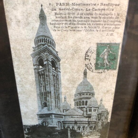 NWT ALEXANDRA'S ACCENTS Set of 4 Framed Old World French Architectural Prints 9" - Picture 4 of 8